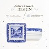 Spode Blue Italian Square Dishes Set of 4 - 3 of 4