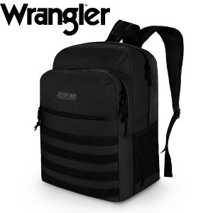 Wrangler Tradesman Backpack for Men, Water Resistant Casual Daypack for Travel Work School, Unisex Laptop Backpack with Notebook Sleeve - 1 of 4