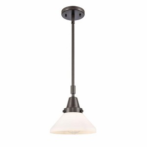 Caden - 1 Light Stem Hung Mini Pendant In Industrial Style-9.13 Inches Tall and 8 Inches Wide - 1 of 1