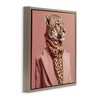 Stupell Industries Fashionable Cheetah Portrait, 25" x 25" - 3 of 4