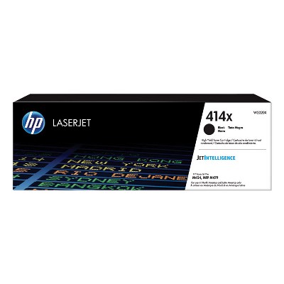 HP Inc. HP 414X (W2020X) High-Yield Black Original LaserJet Toner Cartridge