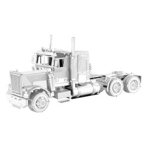 Fascinations Metal Earth Freightliner Long Nose Truck MMS144 Metal Model Kit 1000pc - 1 of 1