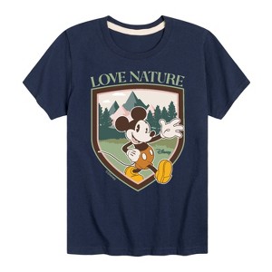 Boys' - Disney - Love Nature Short Sleeve Graphic T-Shirt - 1 of 4