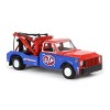 Greenlight Collectibles 1/64 1971 Chevrolet C-30 Wrecker Tow Truck STP Oil Dually Drivers 11 46110-B - 2 of 4