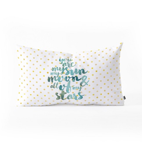 Love You To The Moon & Back Lumbar Throw Pillow