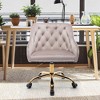 Swivel Shell Chair for Living Room/Bed Room, Modern Leisure office Chair - 2 of 4