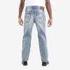 CULTURA Men's Saddle Stitch Relaxed Slim Fit Jeans - 2 of 4
