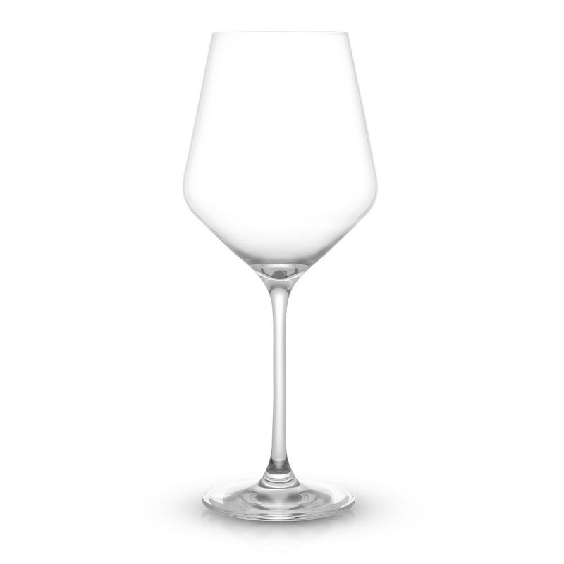 JoyJolt Layla White Wine Glasses - Set of 4 Wine Lead-Free Crystal Wine Glass Set- 13.5 oz, 6 of 8