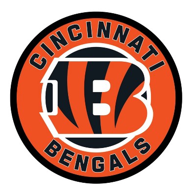 Evergreen Ultra-Thin Edgelight LED Wall Decor, Round, Cincinnati Bengals- 23 x 23 Inches Made In USA