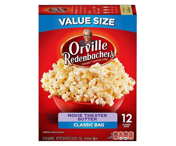 Orville Redenbacher's Movie Theater Butter Microwave Popcorn - 10ct