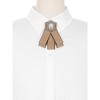 INSPIRE CHIC Women's Rhinestone Ribbon Brooch Pre-Tied Bow Tie 1 PCS - 4 of 4