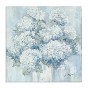 Stupell Industries Soft Blue Hydrangea Painting, 30" x 30" - 1 of 4