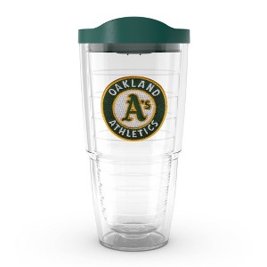 MLB Oakland Athletics 24oz Primary Logo Classic Tumbler - 1 of 4