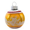 Christopher Radko 2.0 Inch Vintage Flocked Ornament Set Scene Holidays Tree Ornament Sets - 3 of 4