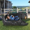 Design Toscano Brawny Black Bear Bench Sculpture - 2 of 4
