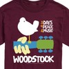 Men's - Woodstock - 3 Days of Peace & Music Guitar Short Sleeve Graphic T-Shirt - 2 of 4