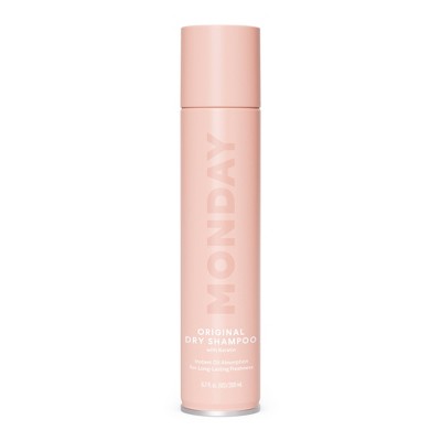 Don't forget to wish you dry shampoo a happy Monday; we all know it's doing  all the heavy lifting.