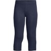 Lands' End Kids Tough Cotton Capri Leggings - 3 of 4