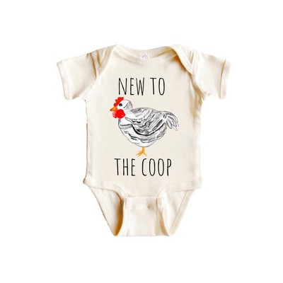 Chicken Farm Barn Animal - Baby Boy Girl Clothes Infant Onesie® Funny Cute Newborn GS1