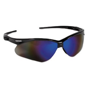 KleenGuard Nemesis Safety Glasses with Blue Mirror Lens - 1 of 4