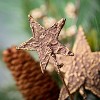 Artificial Goldstar Rustic Pine Mini Accent Wreath Multicolor 21"H - 2 of 3