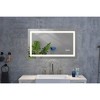 Vynxaria 40" x 28" LED Bathroom Mirror: Elevate Your Space with Style and Clarity - 3 of 4
