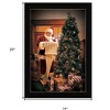 HomeRoots Naughty Or Nice Black Framed Print Wall Art - 3 of 4