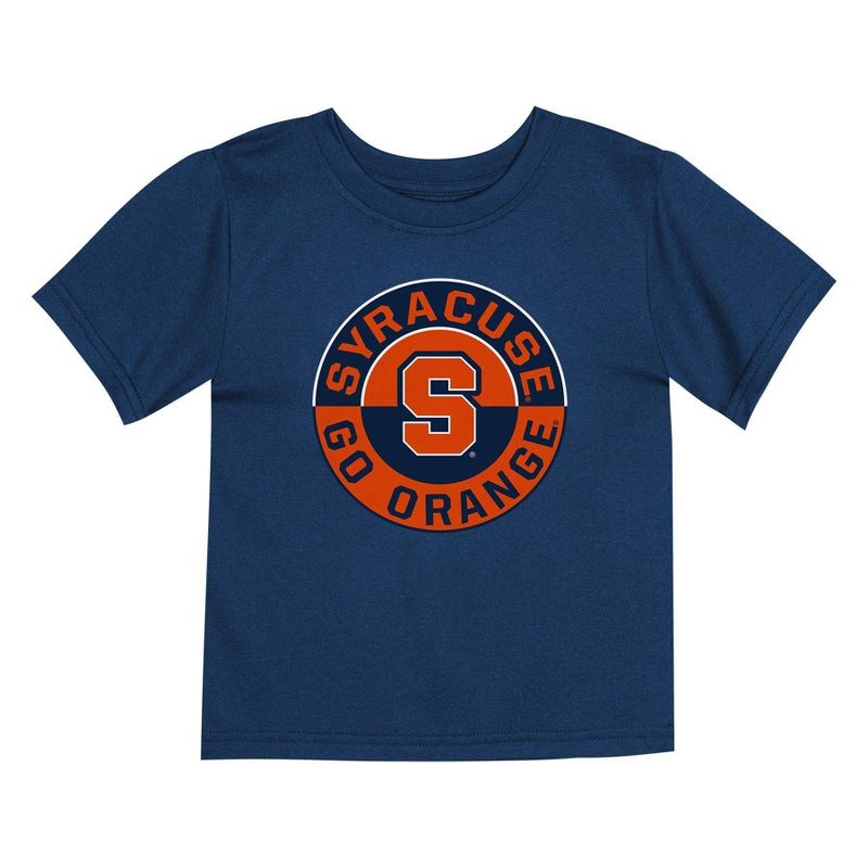 NCAA Syracuse Orange Toddler Boys&#39; 2pk T-Shirt, 3 of 4