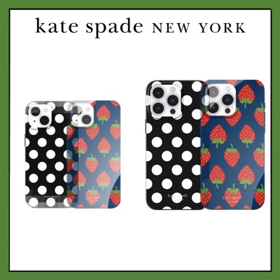 kate spade iPhone 13 ケース ドット柄 kate spade new york Protective Phone Case for iPhone 13/14/15/16e