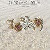 Starfish Charm Bracelet for Women by Ginger Lyne Gold Plated Pearls Starfish and Shells - 4 of 4