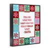 Stupell Industries Funny Santa What You Want Black Framed Giclee Art - 3 of 4