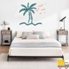 Jojoka Bed Frame, Heavy Duty Metal Platform with Steel Slats, Noise-Free, Under Bed Storage, No Box Spring Needed, Easy Assembly - 3 of 4