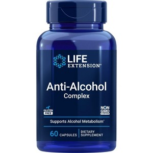 Anti-Alcohol HepatoProtection by Life Extension  -  60 VegCap - 1 of 2