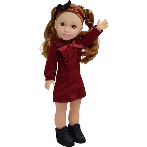 The New York Doll Collection 14 Inch Glamour Girlz Poseable Doll : Target