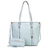 MKF Collection Emery Vegan Leather Women’s Tote Bag with Wallet by Mia K - 2 of 4