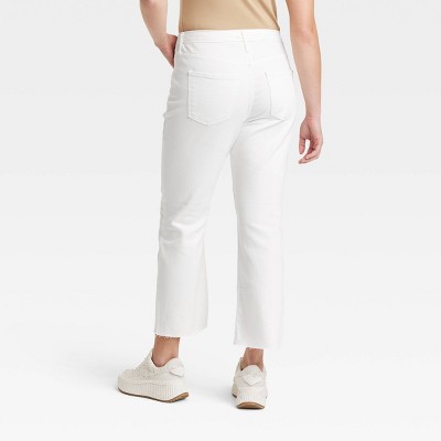 Women's High-Rise Vintage Bootcut Jeans - Universal Thread™ Off-White 18