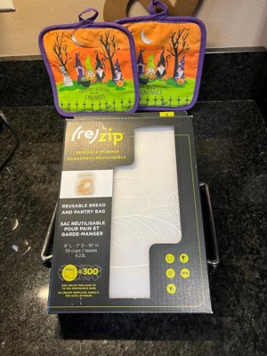 re zip Reusable Bread And Pantry Roll Top Bag Target