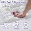 Bonhause 4" Ultra Thick Wave Quilted Down Alternative Mattress Topper - 3 of 4