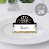 Big Dot of Happiness Roaring 20’s - 1920s Art Deco Jazz Party Tent Buffet Card - Table Setting Name Place Cards - Set of 24 - 2 of 4
