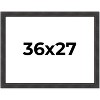 PosterPalooza | Traditional Black Picture Frame - UV Acrylic, Backing Board, Hanging Hardware Included - 2 of 4