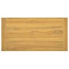 vidaXL Bathroom Cabinet Natural Teak Solid Teak Wood - Brown 35.4" x 17.7" x 13.8" - 4 of 4
