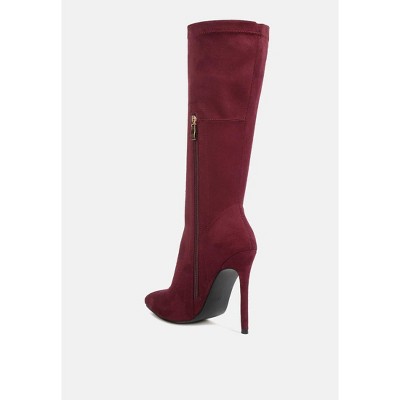 Playdate High Heeled Calf Boots Women