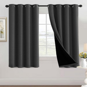Blackout Curtains for Bedroom Thermal Insulated Blackout Curtains - 1 of 4