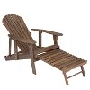 CAVINAS Outdoor Modern Foldable Patio Adirondack Chairs,Patio Furniture Lounge Chair for Garden,Backyard,Balcony - 4 of 4