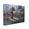 Stupell Industries Wolf & Cub Woodland Forest Gallery Wrapped Canvas Wall Art - image 3 of 3