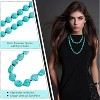 2-Pack Turquoise Bead Necklace - 47.5" Long Multi-Strand Layered Knotted Jewelry - 3 of 4