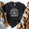 Simply Sage Market Football Mom Squad Short Sleeve Tee - L - Black - 3 of 4