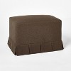 Box Pleat Upholstered Ottoman - Threshold™ designed with Studio McGee - 2 of 4
