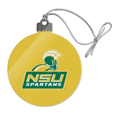 Norfolk State University Secondary Logo Acrylic Christmas Tree Holiday Ornament