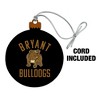Bryant University Official Logo Wood Christmas Tree Holiday Ornament - 2 of 4